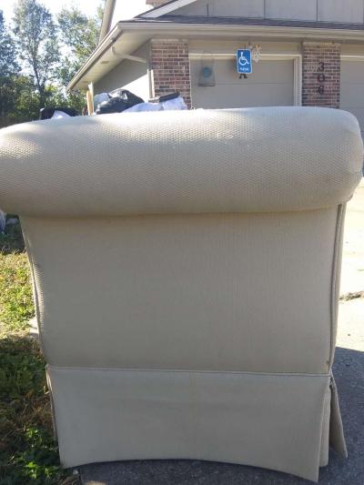 ottoman l shape chair - Thumbnail 3