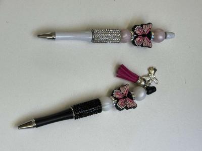 beaded ink pens