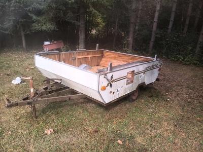 homemade utility trailer - Thumbnail 3