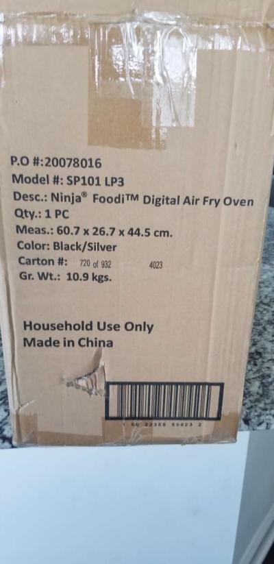 NINJA foodi digital air fryer oven sp100  8 programs - Thumbnail 4
