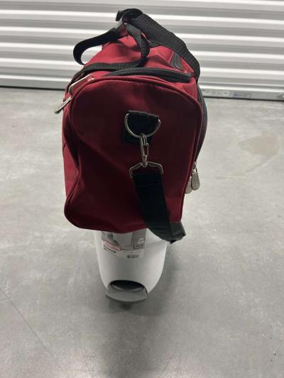 PIERRE CARDIN RED DUFFLE BAG FOR MEN OR WOMEN - Thumbnail 4