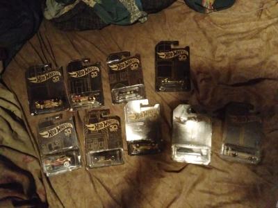 the other ones are certain anniversary Hot Wheel cars rangin - Thumbnail 2