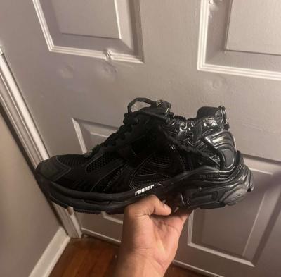 black balenciaga runner sneakers - Thumbnail 3