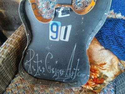 eric clapton one of a kind guitar wall sign - Thumbnail 4