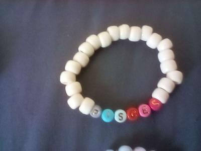 handmade bead and string zodiac bracelets I made myself - Thumbnail 4