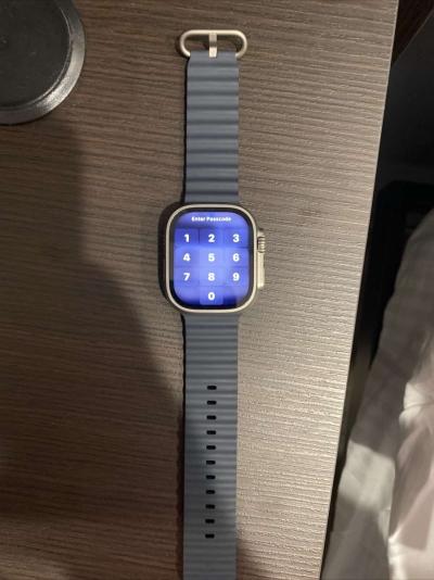 AppleWatch Ultra Ocean Blue Band 49mm - Thumbnail 5