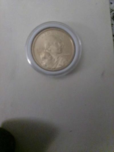 Sacagawea 2000 gold dollar minted in Philadelphia - Thumbnail 4