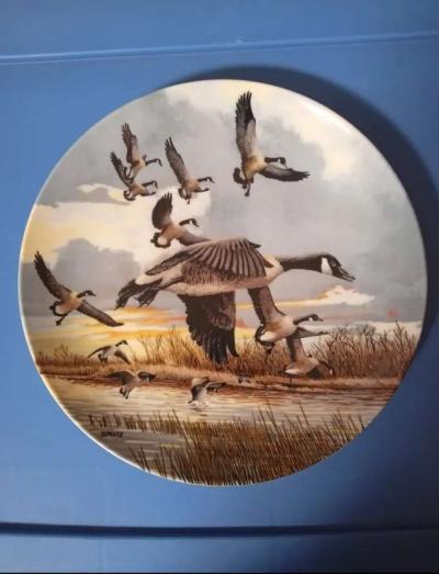 4 Vintage Collectable Plates - Thumbnail 4