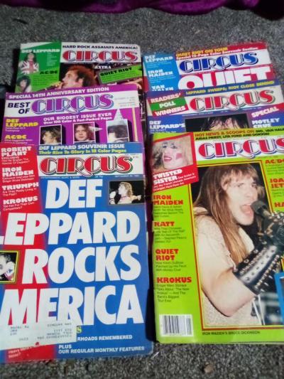 rare Vintage circus magazines 1975 1980 - San Antonio, Texas
