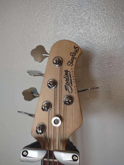 5 string Sterling Bass by Music Man - Thumbnail 2
