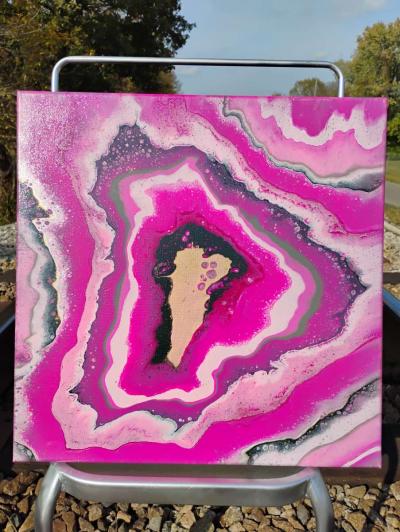 20in x 20in Acrylic Painting - Thumbnail 2