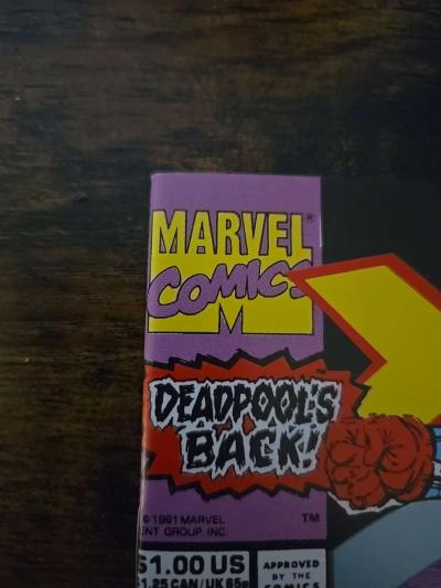 X Force DEADPOOL 2ND APP NM COMIC - Thumbnail 2