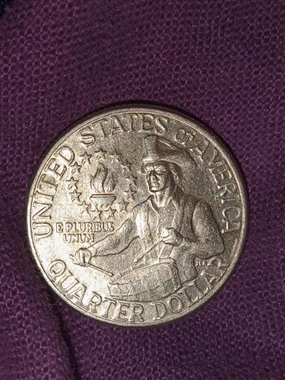 bicentennial quarter 1976 d