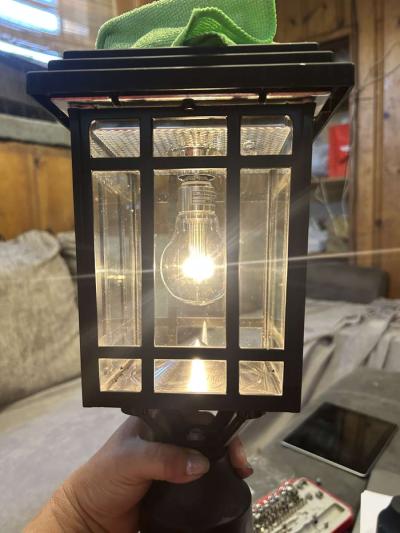 GORGEOUS GAMA SONIC PRAIRIE BULD SOLAR LIGHTS - Thumbnail 2