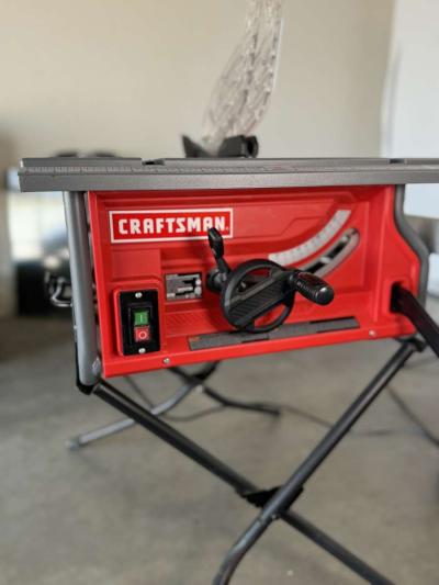 Portable Craftsman Table Saw  Reliable and Ready for Any Job - Thumbnail 3