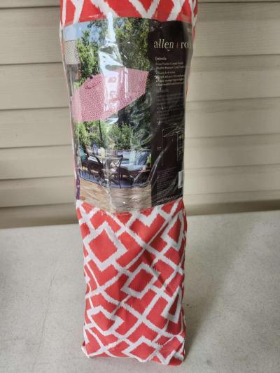 Allen Roth Outdoor Patio Table Umbrella - Thumbnail 4