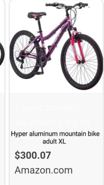 New women 21 speed XL mountain bike aluminum - Thumbnail 2