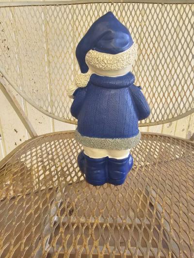 NCAA DUKE BLUE DEVILS SNOWMAN - Thumbnail 3