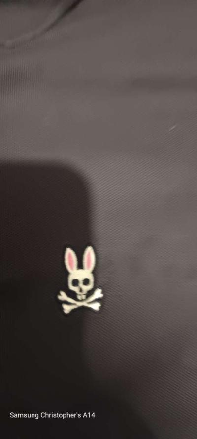 a 2x Pyscho Bunny Polo style dress shirt - Thumbnail 6