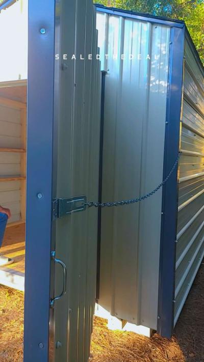 10x16 Metal Shed - Thumbnail 5