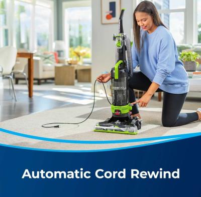 Bissell Powerforce Helix Turbo Rewind Pet Upright Vacuum - Thumbnail 3