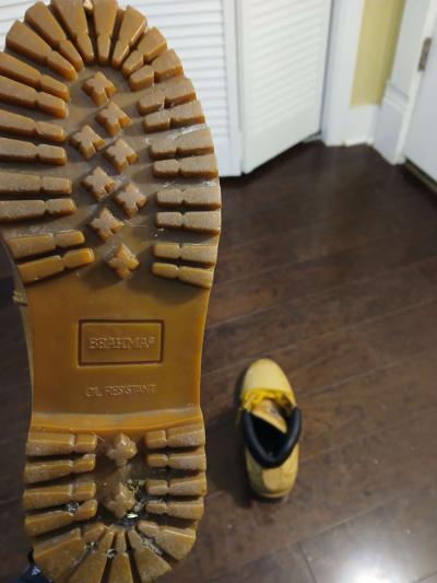 Brahma Steel Toe Waterproof Oil  Slip Resistant EH Size 8 - Thumbnail 6