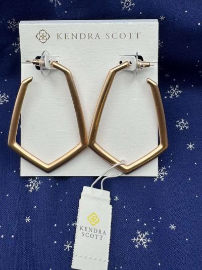 2015PITT Kendra Scott Lonnie Rose Gold Plated Over Brass Ang - Thumbnail 2