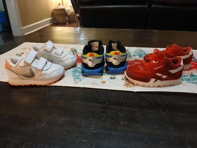 Lot of baby shoes Nike Reebok and Puma 4C - Thumbnail 6