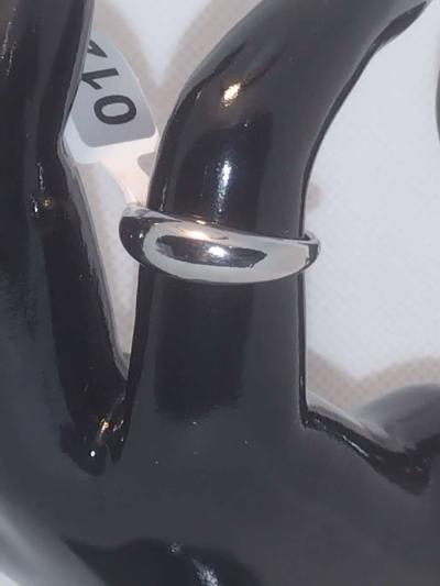 Dome Style Retro Geometric Ring - Thumbnail 2