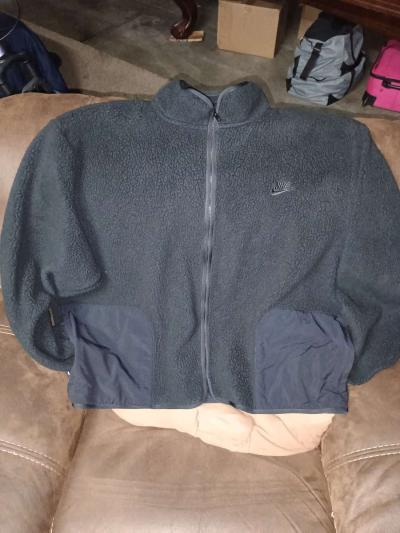 mens Nike fleece jacket size xl - Thumbnail 3