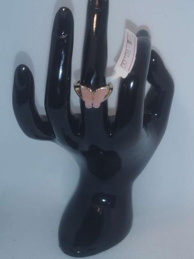 Butterfly Sparkles Chic Rhinestone Ring - Thumbnail 5