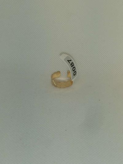 Open Slant Chic Rhinestone Ring - Thumbnail 3