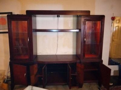 entertainment center lighted - Denison, Texas
