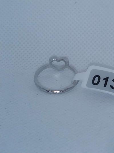 Open Heart Retro Geometric Ring - Thumbnail 4