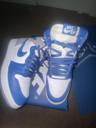 True Blue Air Jordan 1 - Thumbnail 2