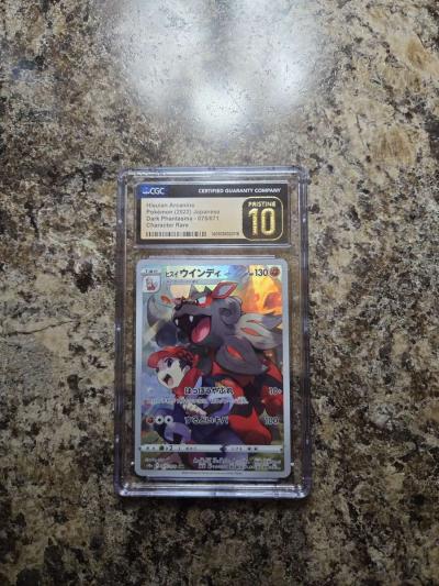 POKEMON GRADED 10 CARD