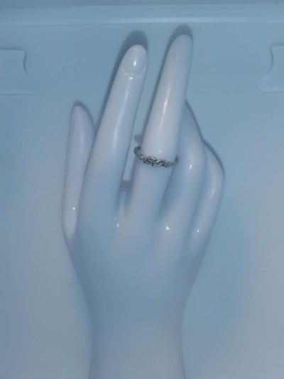 Leaf Design Silver Ring GA - Thumbnail 2