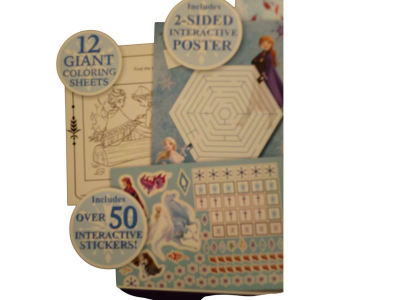 DISNEYS FROZEN ACTIVITY SET INCLUDES 2 SIDED INTERACT POSTER - Thumbnail 5