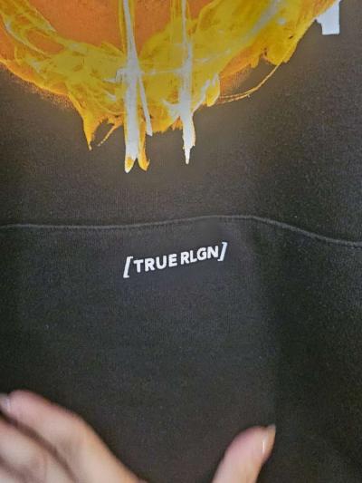 True Religion Black Hoodie XL - Thumbnail 2