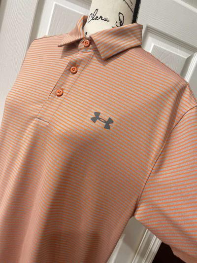 under armour performance golf polo shirt size medium - Thumbnail 5