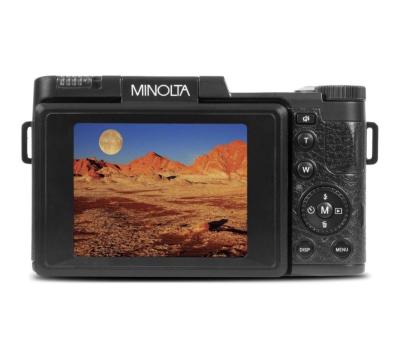 Minolta MND30 4x Digital Zoom 30 MP27KQuad HD Black - Thumbnail 2