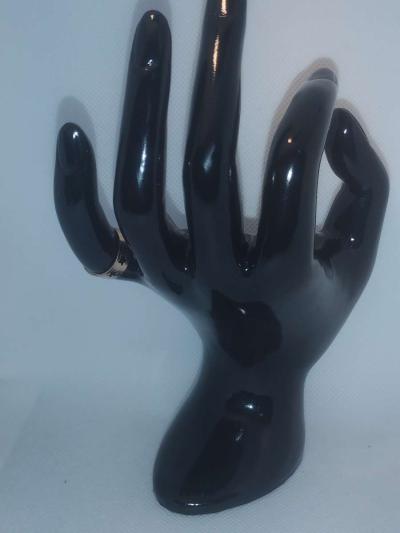 Open Star Chic Rhinestone Ring - Thumbnail 4