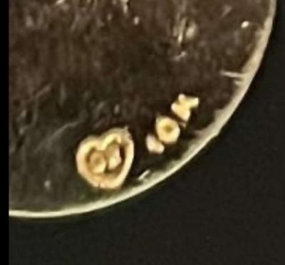 10K Gold Believe Pendant Necklace With Quartz - Thumbnail 5