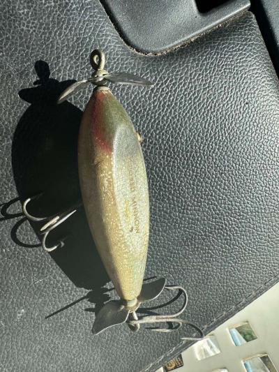 vintage fishing lure chub creek injured minnow - Thumbnail 2