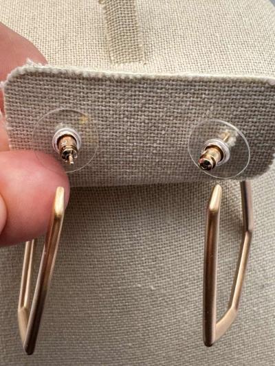 2015PITT Kendra Scott Lonnie Rose Gold Plated Over Brass Ang - Thumbnail 6