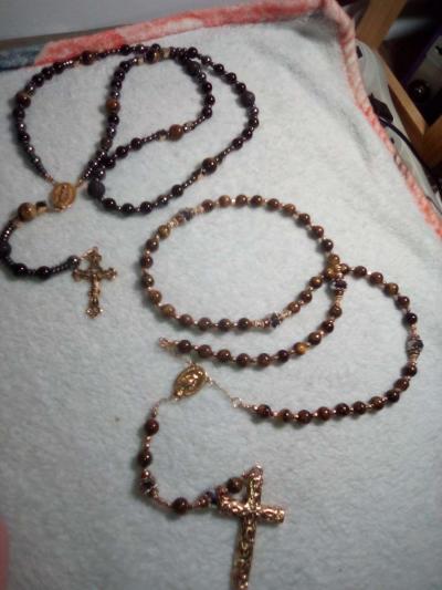 Rosaries made with natural healing stones - Thumbnail 4