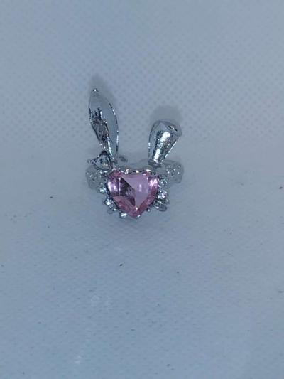 Love Bunny Silver Ring - Thumbnail 4
