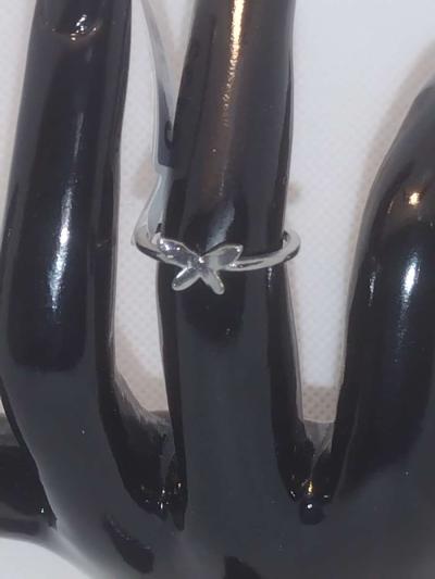 Butterfly Retro Geometric Ring - Thumbnail 2