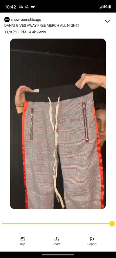 KDNK Designer joggers size small - Thumbnail 5