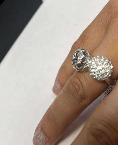 woman beautiful ring size 65 R021460048T - Thumbnail 5